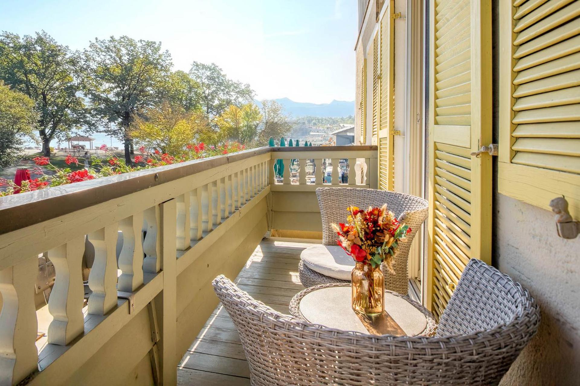 ホテル　Schlossblick Chiemsee プリーン・アム・キームゼー エクステリア 写真